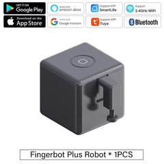 Tuya Zigbee Bluetooth Fingerbot plus Robot Button Pusher Switch Bot Smart Home Work with Alexa Google Home Smart Life App