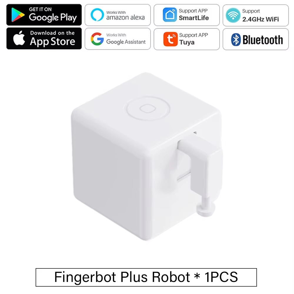 Tuya Zigbee Bluetooth Fingerbot plus Robot Button Pusher Switch Bot Smart Home Work with Alexa Google Home Smart Life App