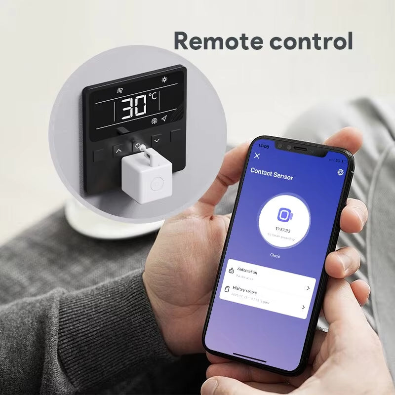 Tuya Zigbee Bluetooth Fingerbot plus Robot Button Pusher Switch Bot Smart Home Work with Alexa Google Home Smart Life App