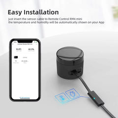 2024 Broadlink RM4 Mini Universal Smart Life Remote Controller Smart Home Automation Module Wifi Hub Work with Alexa Google Home